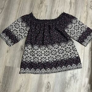 Kut from the cloth embroidered off the shoulder top size S Preloved EUC ❤️